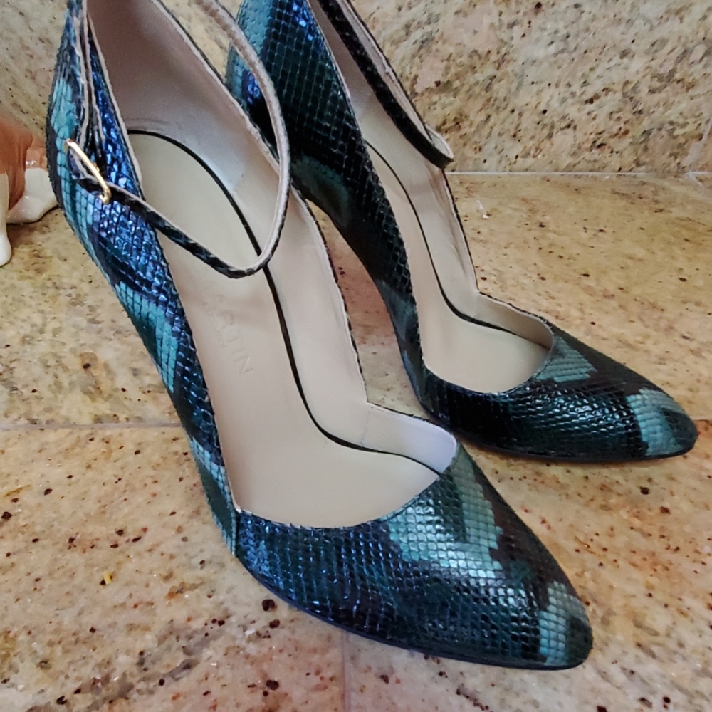 NEW Max Martin snakeskin heels - Picture 6 of 7